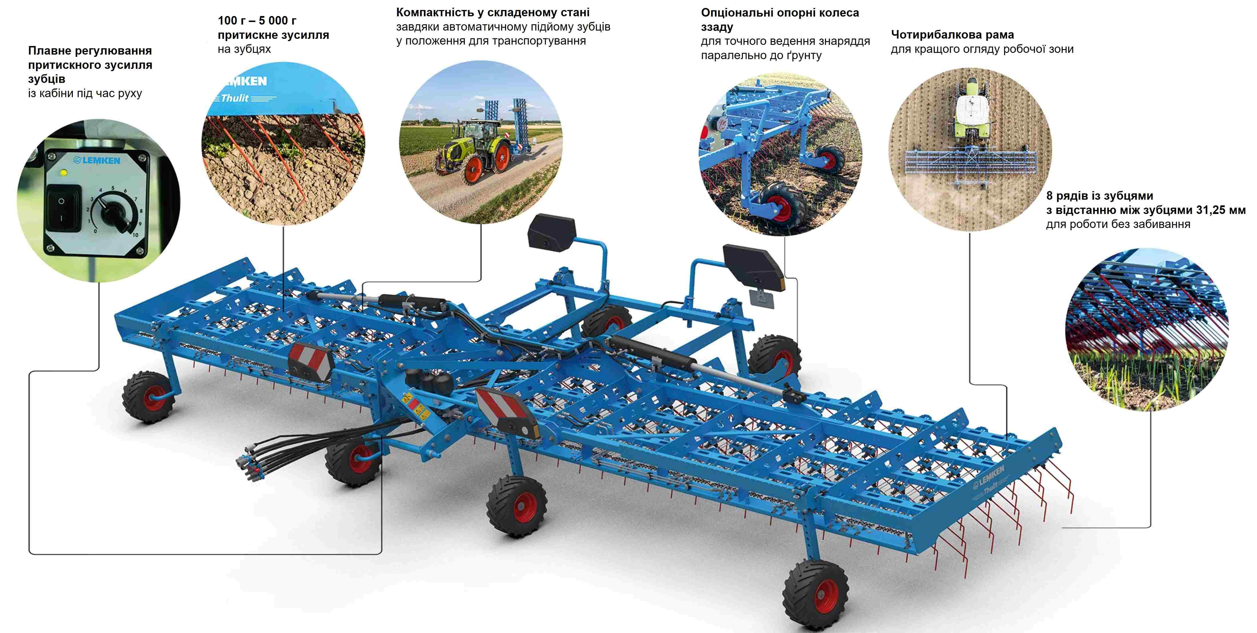 Особливості LEMKEN Thulit